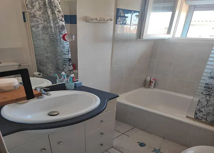 Climatisee Avec Piscine Et Jardin A 300m Des Marches Et Commerces, Proche Plage. - Fr-1-782-56 Le Barcarès